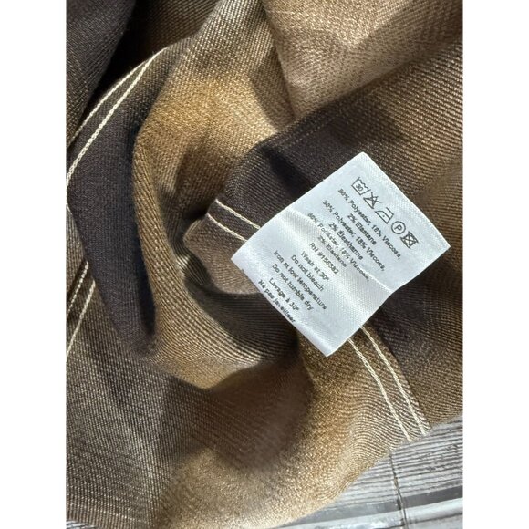 Corridor NYC Rhinebeck LS Shirt color plaid brown NWT mspr $235 - Picture 5 of 7